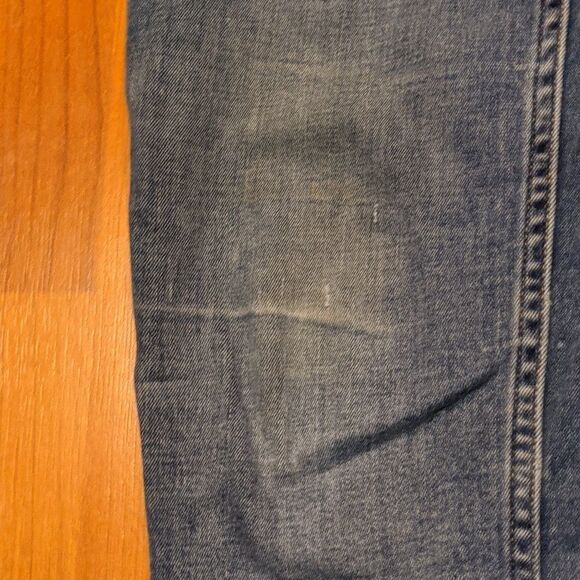CALVIN Klein jeans misses size 2 inseam 30 distressed knees stretch 2 x 30 - Picture 3 of 11